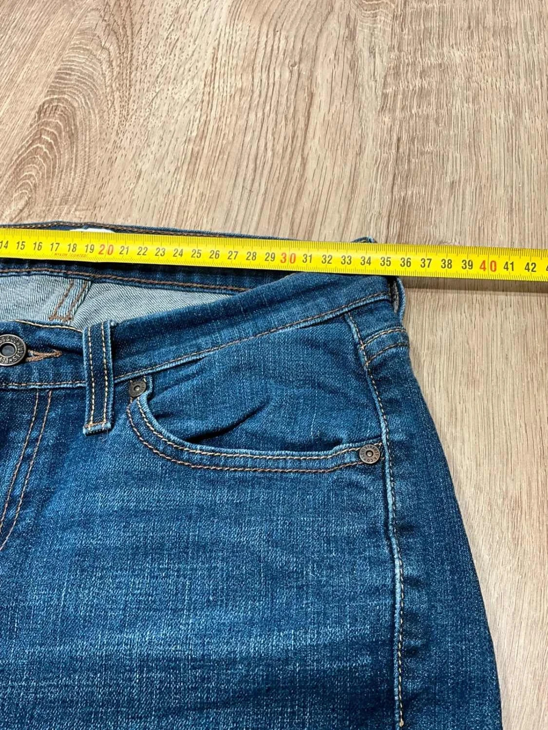 Short en jean Levi's 529 Curvy Boot Cut Femme Vintage 99% Coton Bleu foncé Slv023 – photo 14